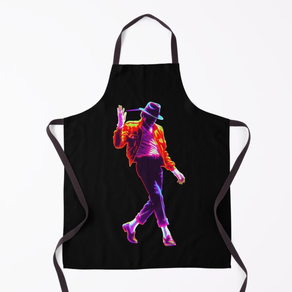 Item preview, Michael Jackson Dance King Neon Glow Red Jacket Art designed and sold by ExploreAura Studio.