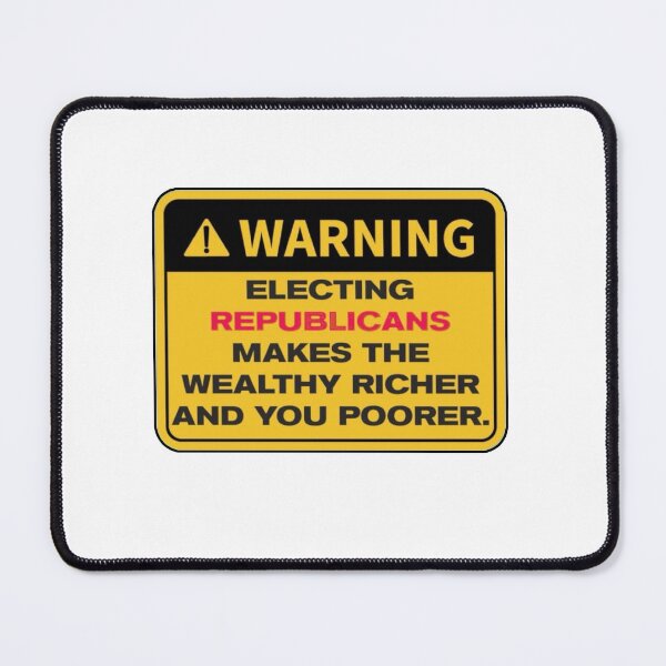 Item preview, Warning Electing Republicans designed and sold by SiggyZiggy.