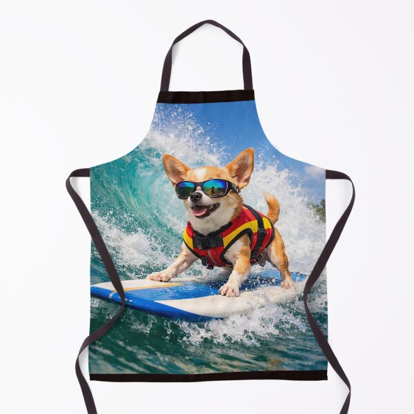 Item preview, Surfing Chihuahua – Wave Rider Fun designed and sold by ivodanivan.