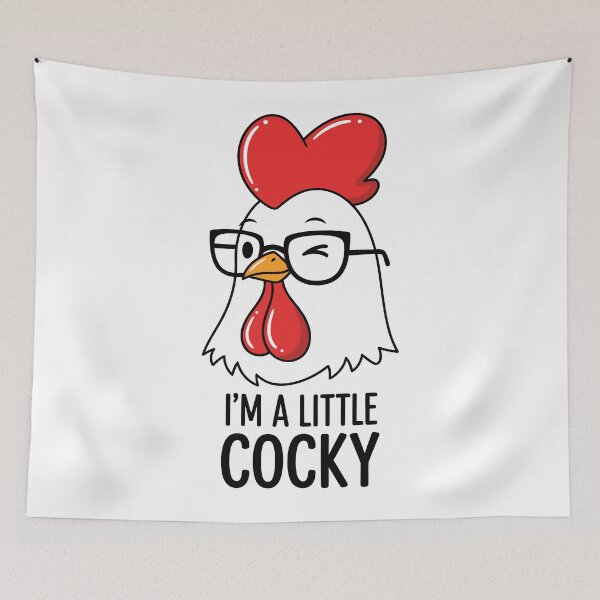 Item preview, I'm A Little Cocky designed and sold by Amir Faysal.