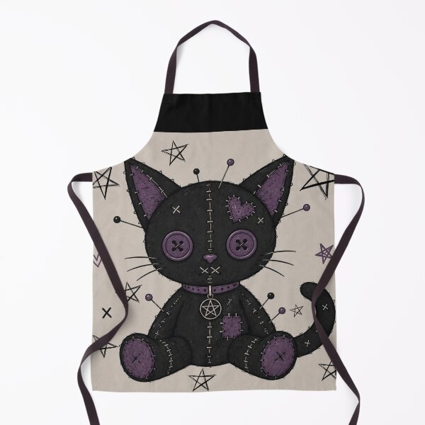 Item preview, black voodoo cat designed and sold by CaylaTay.
