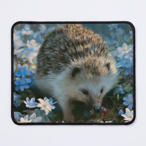 Item preview, Hedgehog in Spring Bloom designed and sold by NordicDreams.