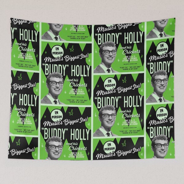 Item preview, Buddy Holly and his Crickets Green designed and sold by Normbot2000.