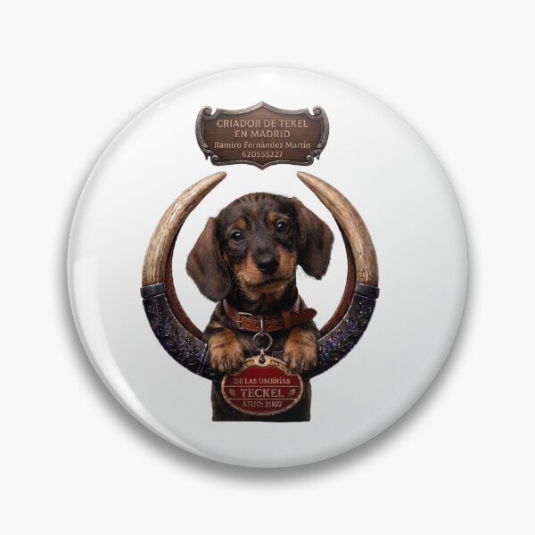 Item preview,    DE LAS UMBRIAS tekel breeder. certificate designed and sold by lumasshop.