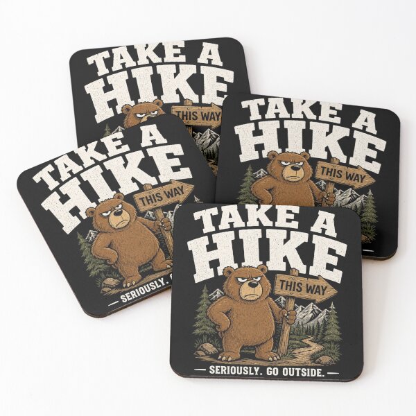 Item preview, Take A Hike Funny Bear Hiking T-Shirt | Outdoor Humor Gift designed and sold by SunnyDesign82.