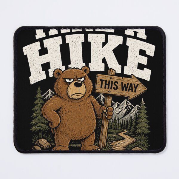 Item preview, Take A Hike Funny Bear Hiking T-Shirt | Outdoor Humor Gift designed and sold by SunnyDesign82.