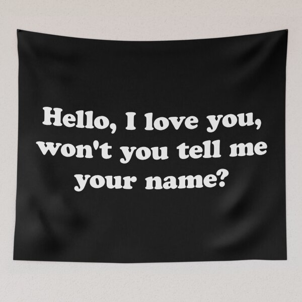 Item preview, Hello I love you designed and sold by nessismore.