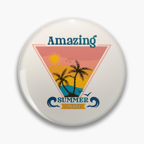 Item preview, Amazing Summer Journey – Tropical Sunset Triangle Design designed and sold by Novalineastudio.