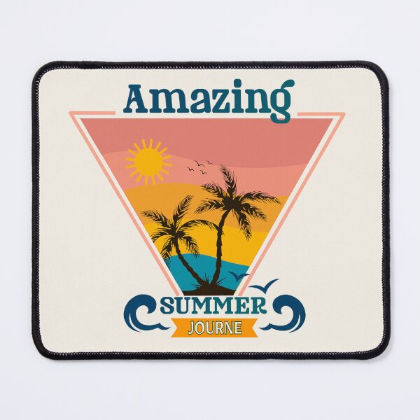 Item preview, Amazing Summer Journey – Tropical Sunset Triangle Design designed and sold by Novalineastudio.