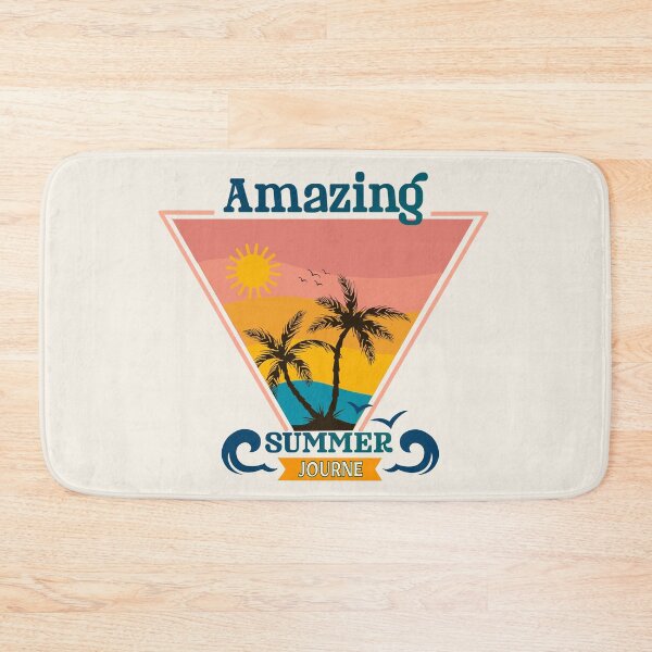 Item preview, Amazing Summer Journey – Tropical Sunset Triangle Design designed and sold by Novalineastudio.