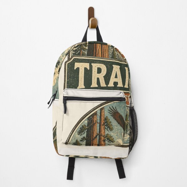 Item preview, Trail Life Est 1872 Retro National Park T-Shirt | Outdoor Nature Gift designed and sold by SunnyDesign82.