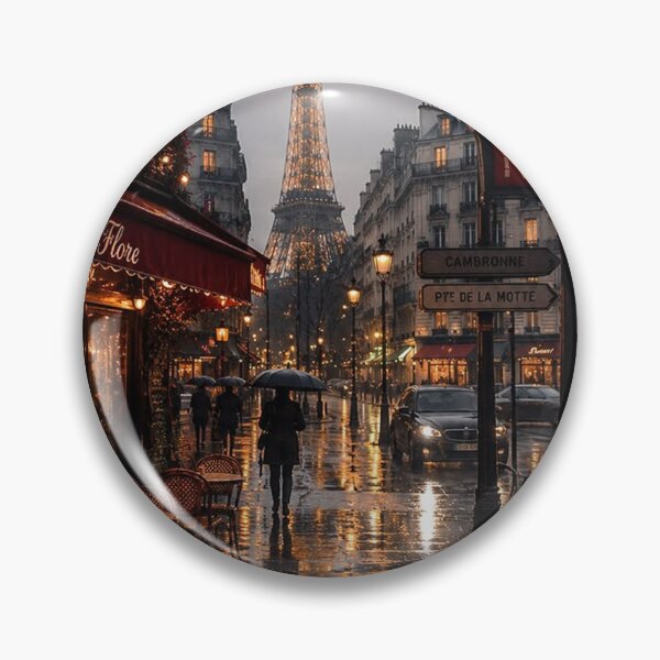 Item preview, Night View Of Paris designed and sold by Valletah.