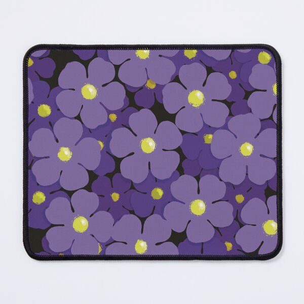 Item preview, Field of purple flowers seamless pattern designed and sold by Feral Lines Studio .