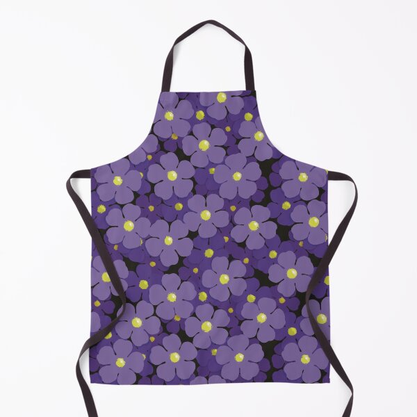 Item preview, Field of purple flowers seamless pattern designed and sold by Feral Lines Studio .
