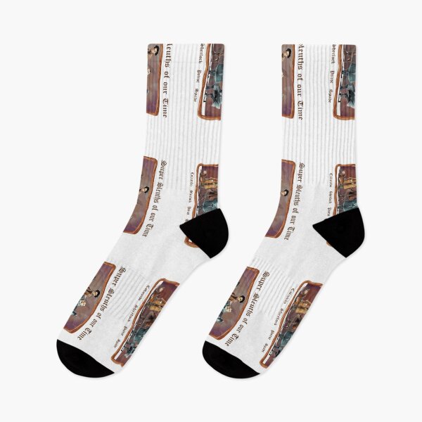 Item preview, Super Sleuths of Our Time (on White) designed and sold by PawsitiveMum3.