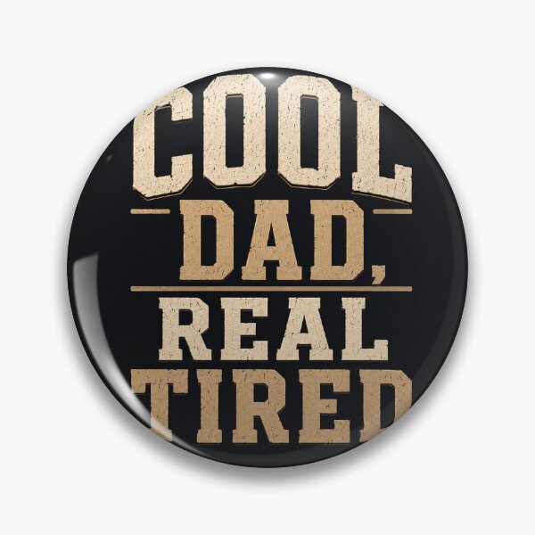 Item preview, Cool Dad, Real Tired designed and sold by Vibe & Verse Studio.