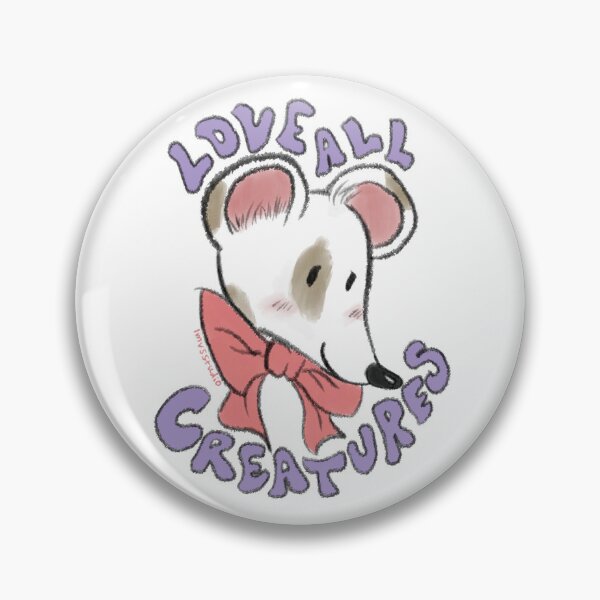 Item preview, love all creatures mouse designed and sold by lmvs studio.
