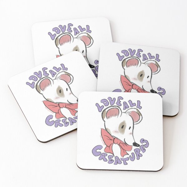 Item preview, love all creatures mouse designed and sold by lmvs studio.