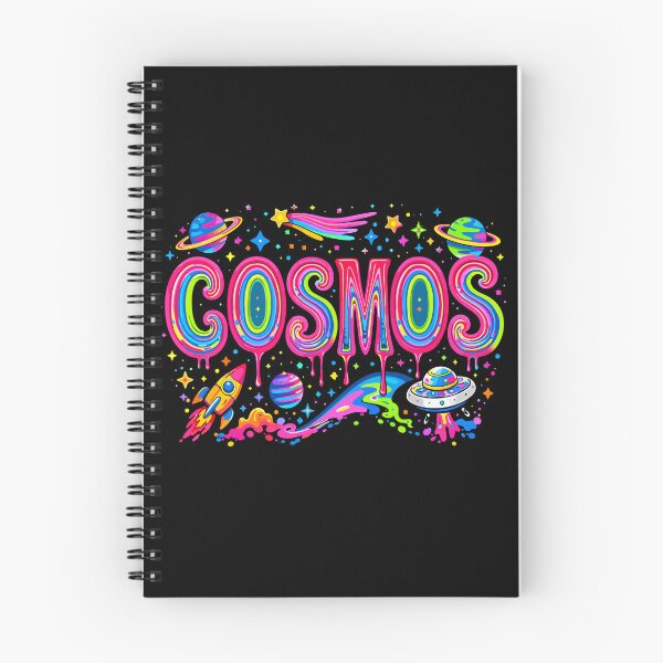 Item preview, COSMOS – Neon Drip Space Art designed and sold by zoliartdesign.