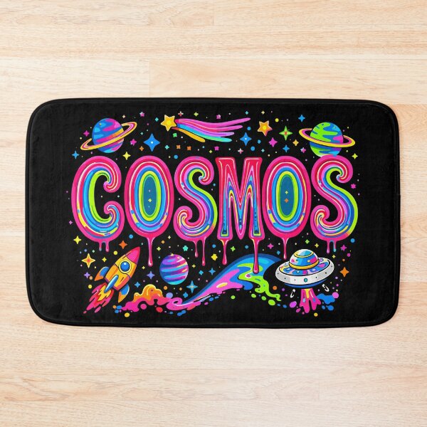 Item preview, COSMOS – Neon Drip Space Art designed and sold by zoliartdesign.