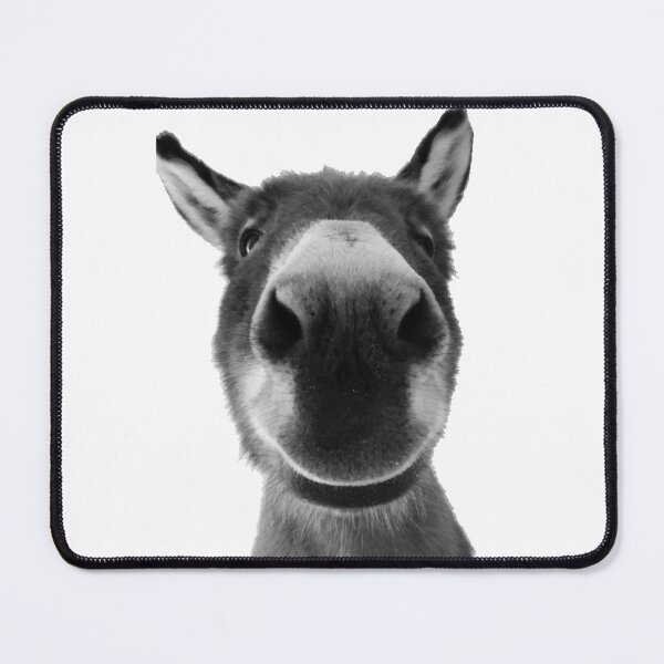 Item preview, Sweet Donkey Smile – Wholesome Animal Art designed and sold by furrydrool.