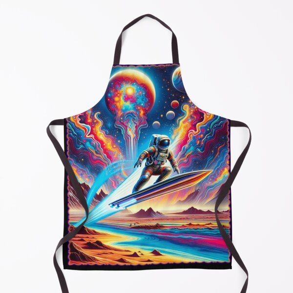 Item preview, Cosmic Astronaut Surfing Psychedelic Space Art designed and sold by PlanetEye Designs.