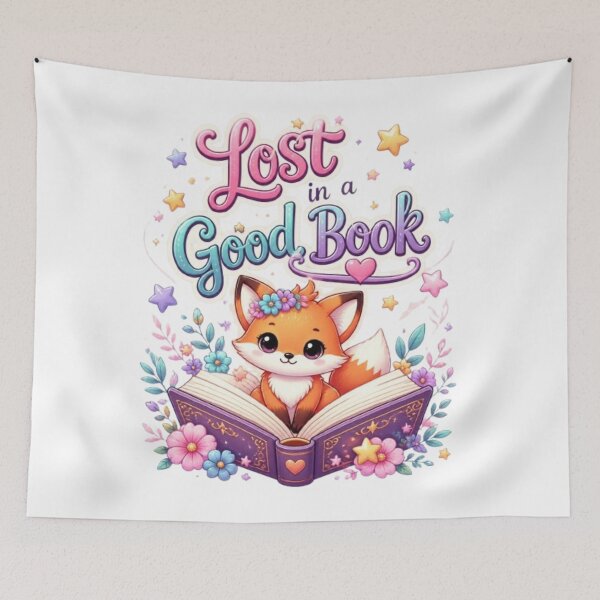 Item preview, Lost in a Good Book Kawaii Tee designed and sold by Stylestickers55.