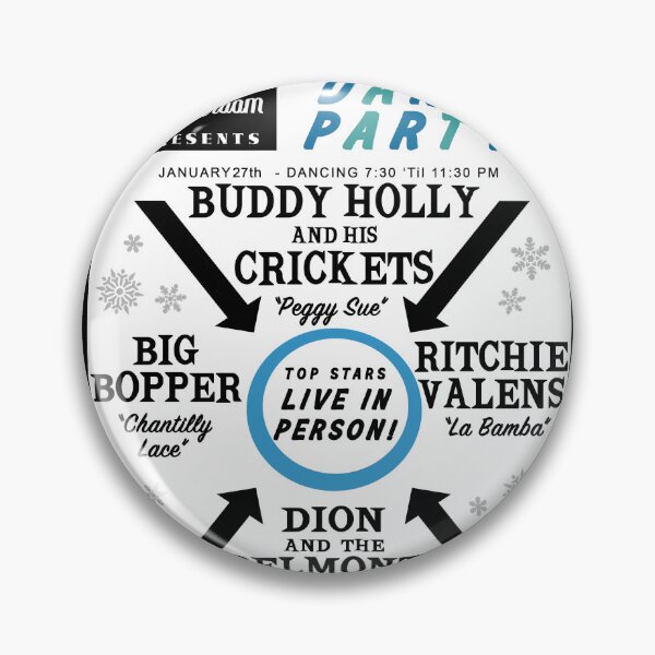 Item preview, Buddy Holly Montevideo designed and sold by Normbot2000.