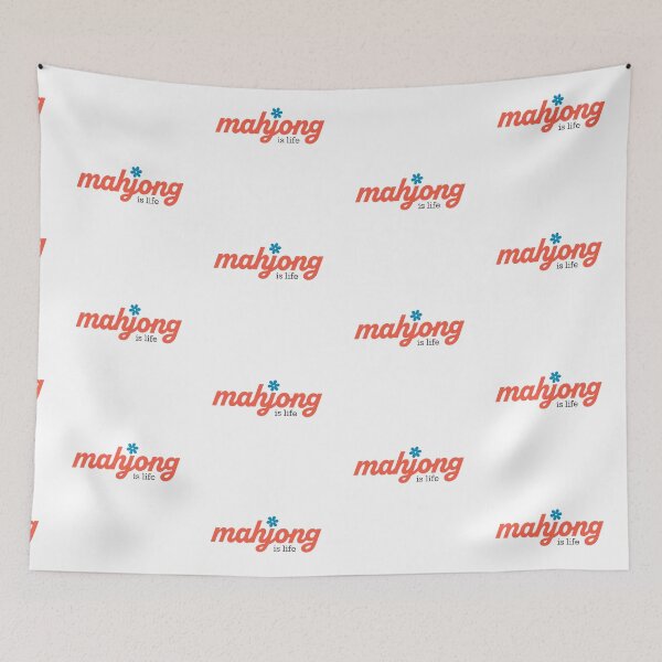 Item preview, Mahjong is Life - orange designed and sold by vickeyweiss.
