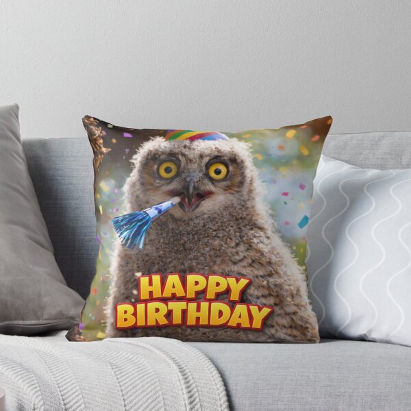 Item preview, Surprised Baby Owl Birthday - Funny Happy Birthday Card designed and sold by Kimberly Palmer.