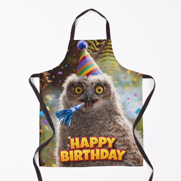 Item preview, Surprised Baby Owl Birthday - Funny Happy Birthday Card designed and sold by Kimberly Palmer.