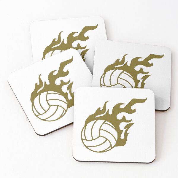 Item preview, Flaming Volleyball Wearables designed and sold by furrydrool.