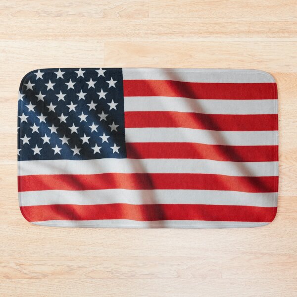 Item preview, Waving American Flag Close Up - Patriotic USA Americana Photography designed and sold by JohnManuelPhoto.