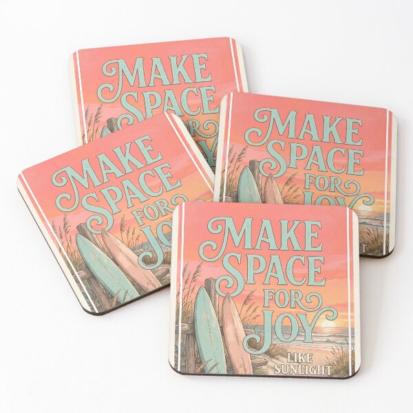 Item preview, Make Space for Joy – Ocean Therapy Poster Design designed and sold by Sea Gem.