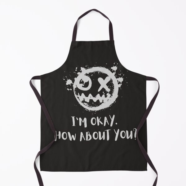 Item preview, I'M OK. HOW ABOUT YOU? ANTI-DEPRESSANT NEEDED? MAHA AND MAGA RAW DOGGED BY THE RICH.   designed and sold by VinlandFashion.