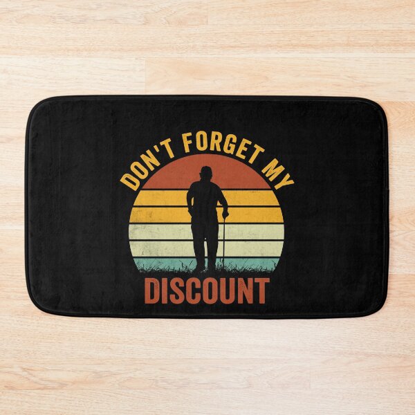 Item preview, Don't Forget My Discount Senior Retirement Humor Grandparent designed and sold by SofenArt.