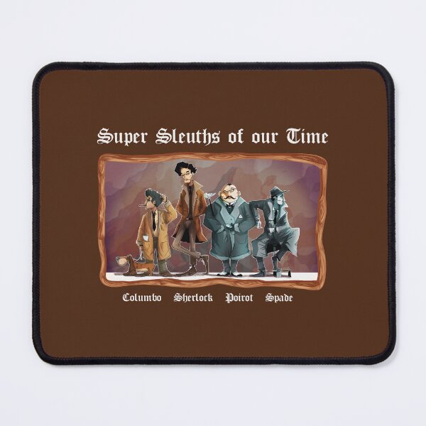 Item preview, Super Sleuths of Our Time (on Brown) designed and sold by PawsitiveMum3.