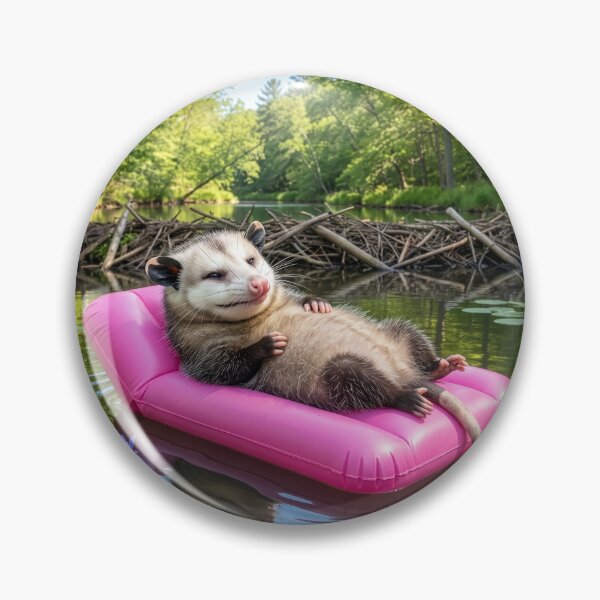 Item preview, Possum Visits Beaver Friend designed and sold by Tridentulus.