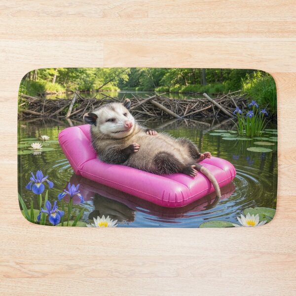 Item preview, Possum Visits Beaver Friend designed and sold by Tridentulus.