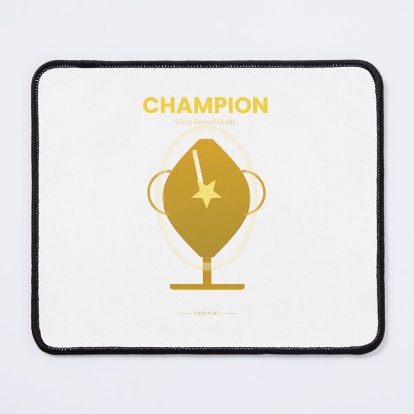 Item preview, Champion Glory Beyond Limits Golden Trophy - First Place Winner Art designed and sold by Yuran11.