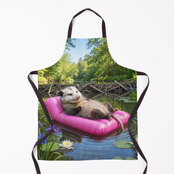 Item preview, Possum Visits Beaver Friend designed and sold by Tridentulus.