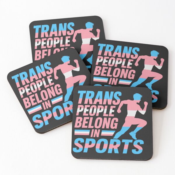 Item preview, Trans People Belong in Sports – Trans Pride Athlete Support Design designed and sold by SweetLilith.