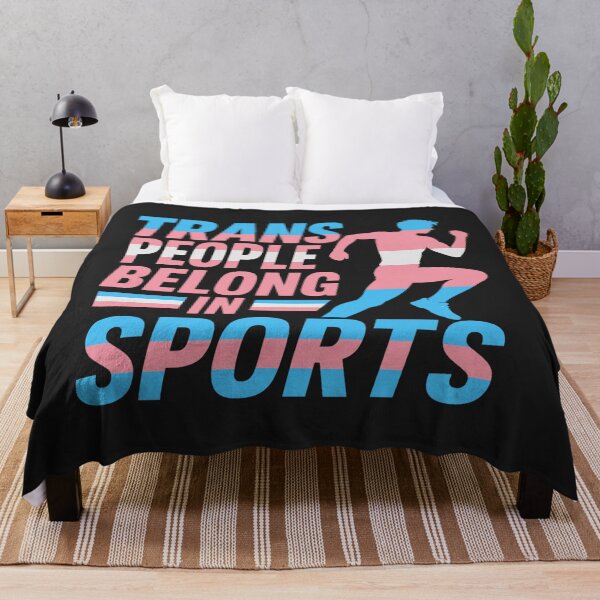 Item preview, Trans People Belong in Sports – Trans Pride Athlete Support Design designed and sold by SweetLilith.