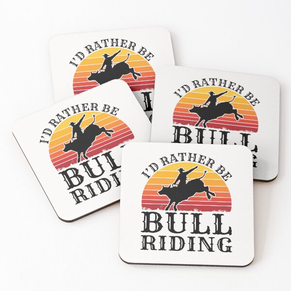 Item preview, I'd Rather Be Bull Riding Rodeo Rider designed and sold by jaygo.