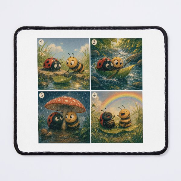Item preview, Ladybug and Bee: A Lovely Adventure designed and sold by JaN44Fotografia.