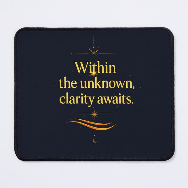 Item preview, Within the unknown, clarity awaits. designed and sold by MaxDreamsArt.