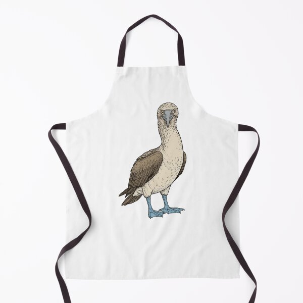 Item preview, Blue-footed Booby – Minimalist Line Drawing designed and sold by furrydrool.