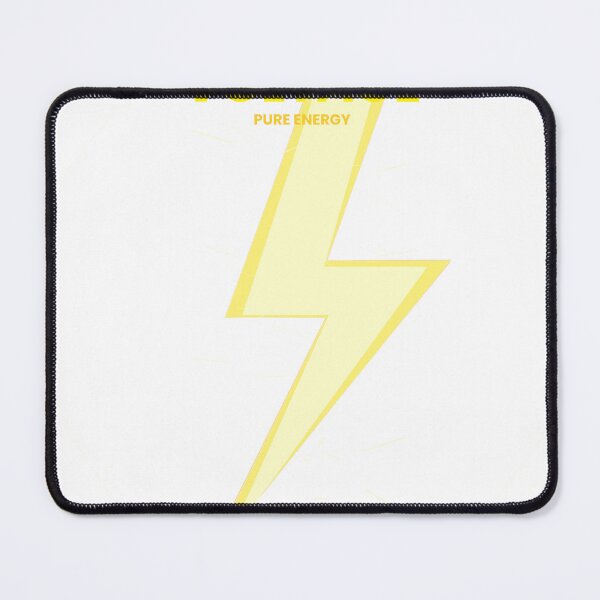 Item preview, Voltage Pure Energy Lightning Bolt - Minimalist Electric Yellow Art designed and sold by Yuran11.
