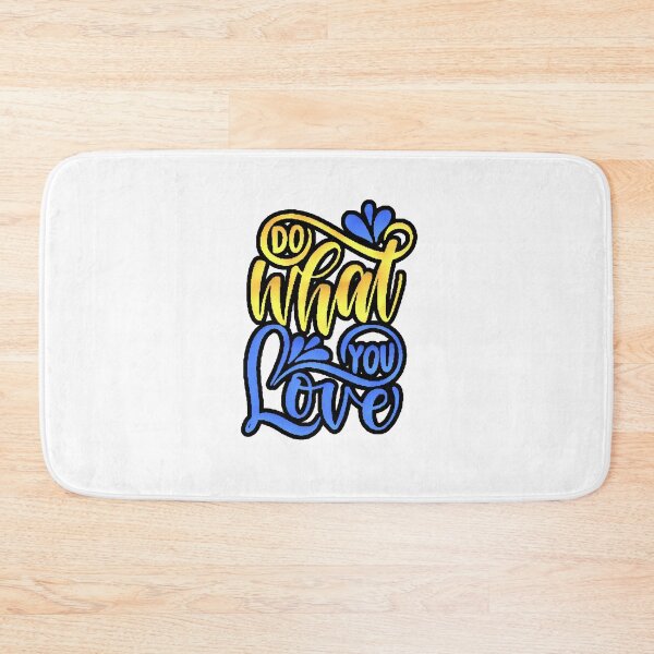Item preview, Do What You Love Typography Gold Blue Motivational designed and sold by AstronautMerch.