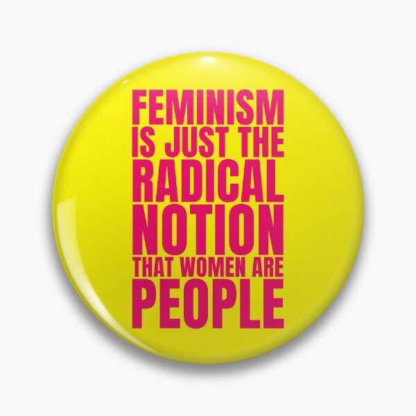 Item preview, Feminism is just the radical notion that women are people (hot pink) designed and sold by Thelittlelord.